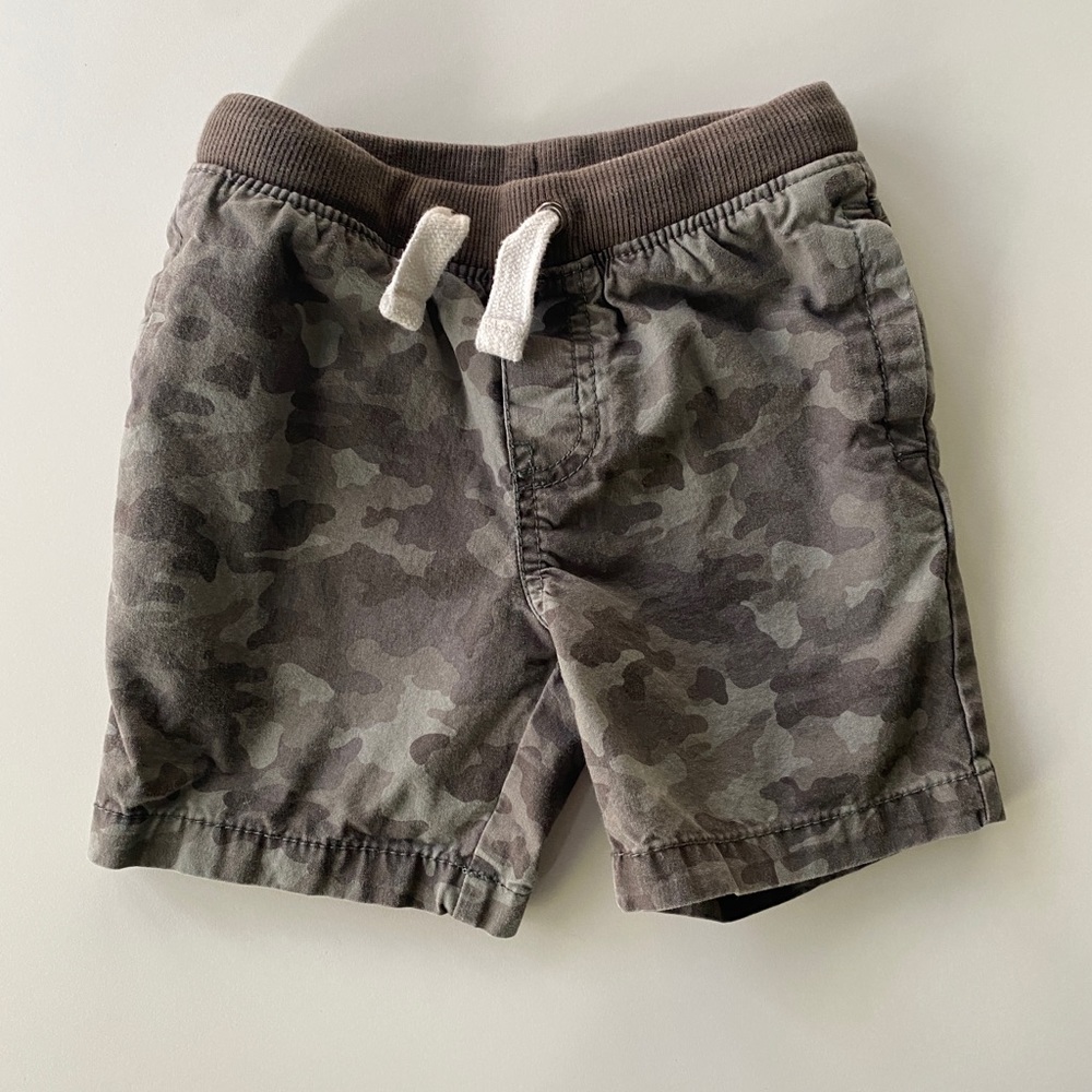 Cat & Jack Green Camo Toddler Shorts